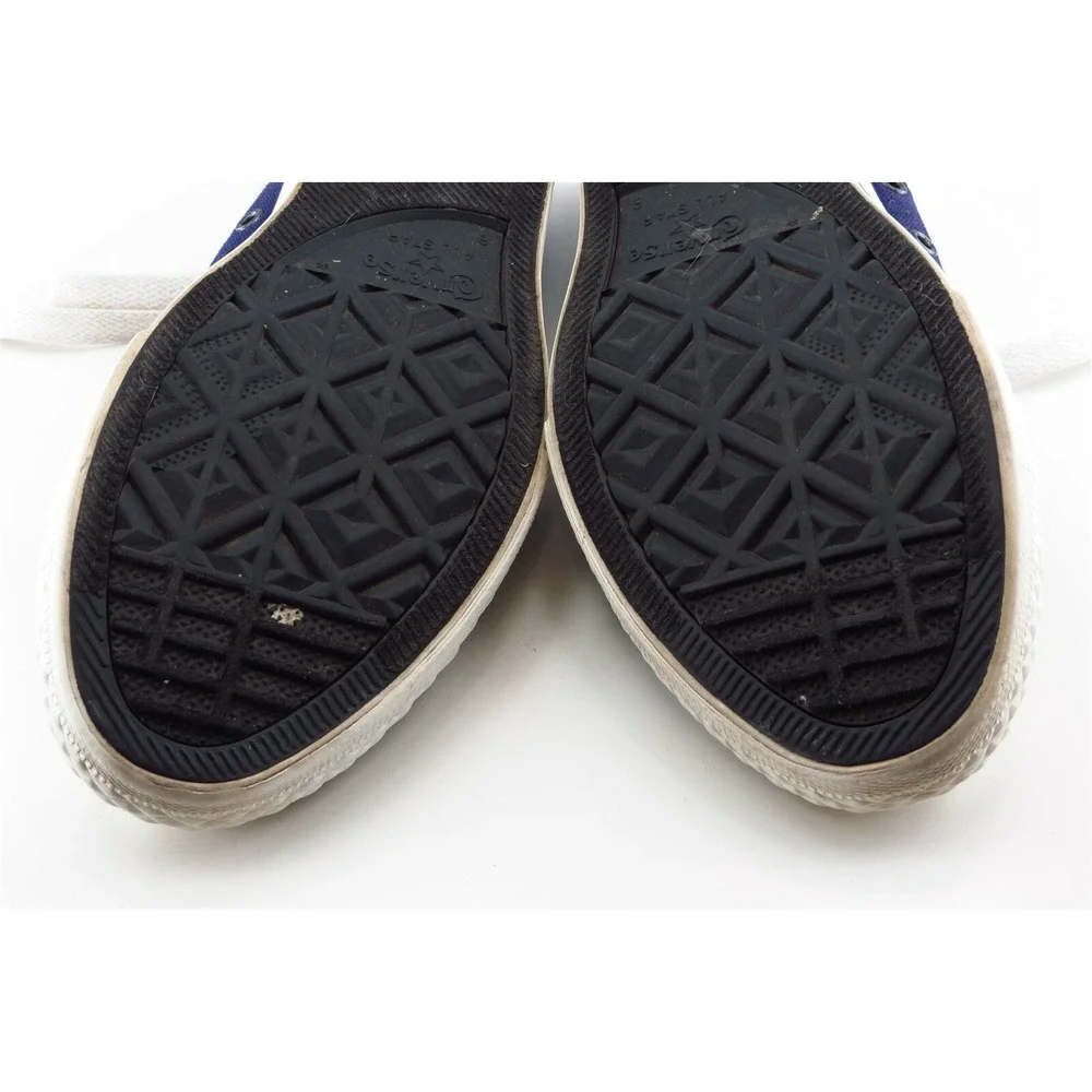 Converse Girls' All Star‎ Low Top Shoes Size 6 Purple Fabric Casual Sneaker
